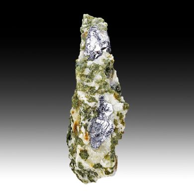 Molybdenite with Orthoclase, Quartz