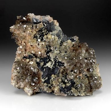 Smithsonite with Tennantite