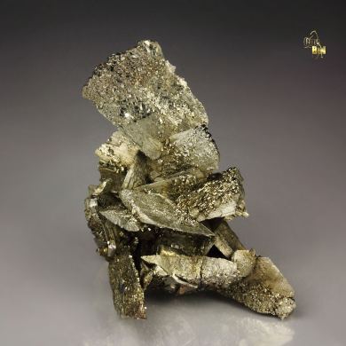 PYRITE pseudomorph after MARCASITE