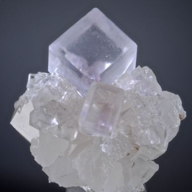 Fluorite with Quartz