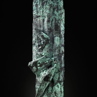 Tennanite ps. Azurite with Chrysocolla