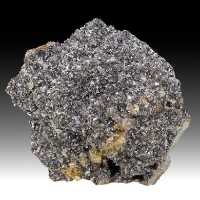 Sphalerite with Calcite