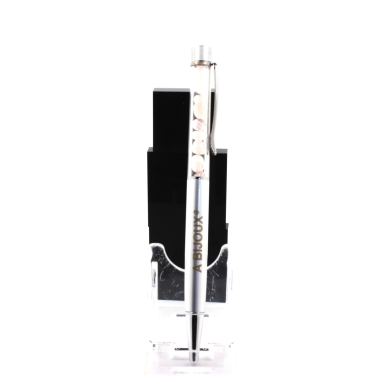 Raw rose Quartz mineral pen Brazil.