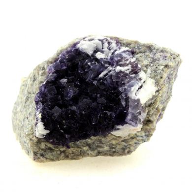 Fluorite + baryte.