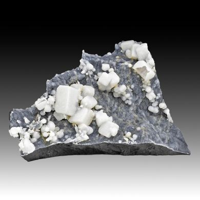 Barite with Quartz