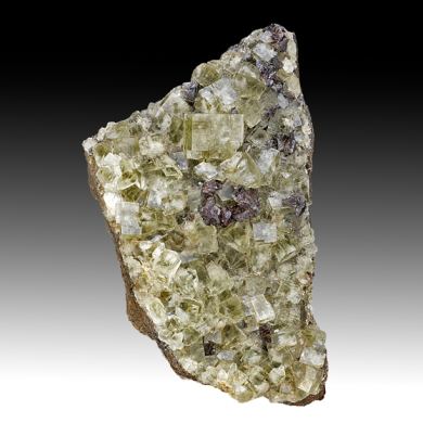 Fluorite with Siderite