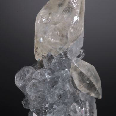 Celestite and Calcite 