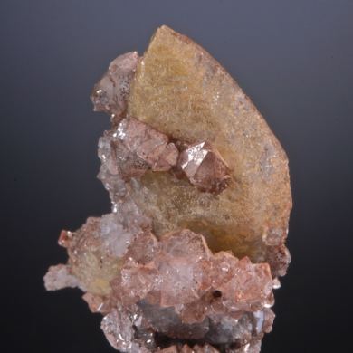 Calcite & Quartz (Cumberland habit)