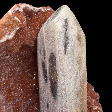 Cerussite, quartz EX SPIRIFER COLL