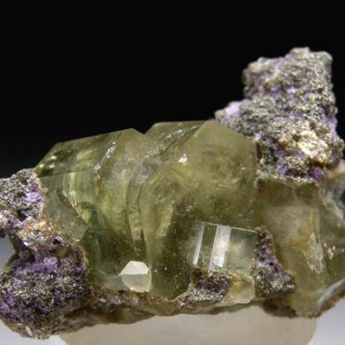 Apatite with Fluorite