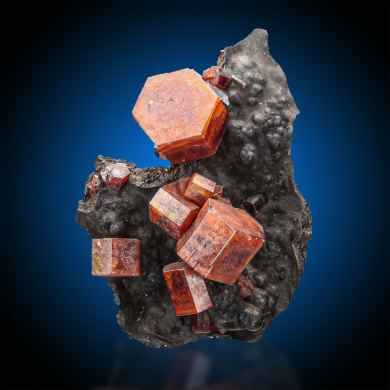 Vanadinite  on Coronadite