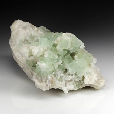 Fluorite with Quartz