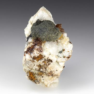 Olivenite with Quartz