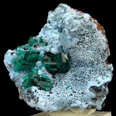 Dioptase, chrysocolla