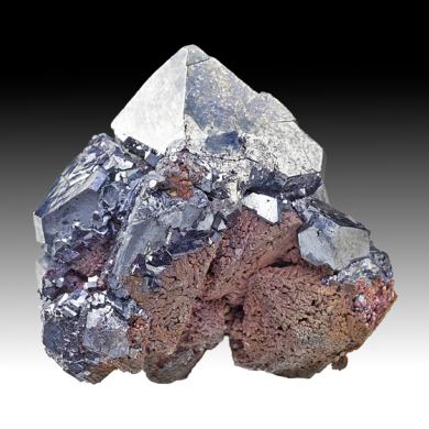 Copper replacing Cuprite
