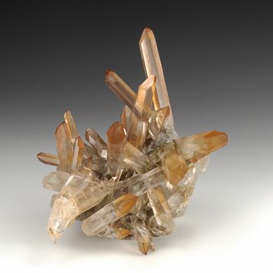 Quartz with Hematite