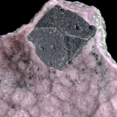 Kolwezite pseudo after Cuprite crystal on Co Dolomite