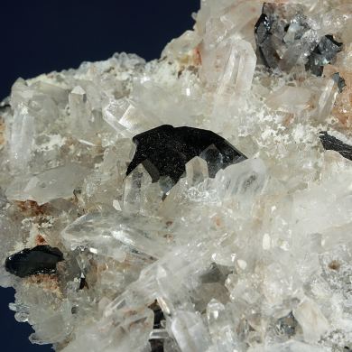 Hematite on Quartz