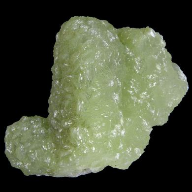 Prehnite finger cast after Anhydrite