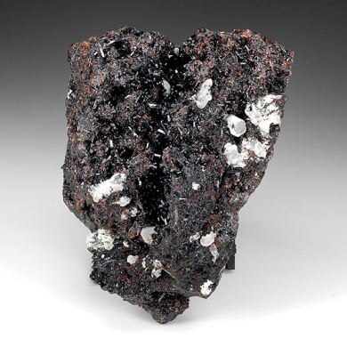 Gaudefroyite with Andradite, Hausmannite
