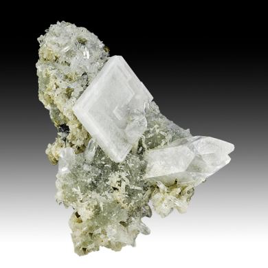 Barite with Calcite