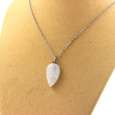 Raw Moonstone Necklace. 8.98 ct.