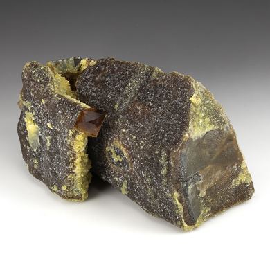 Barite with Calcite
