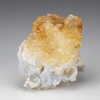 Opal var. Hyalite with Chalcedony