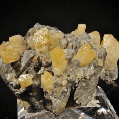  Chrome Cerussite (with micro Linarite and Caledonite)