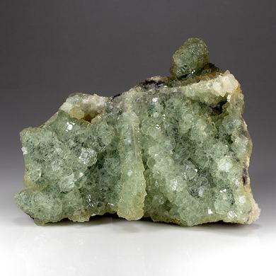 Fluorite with Quartz