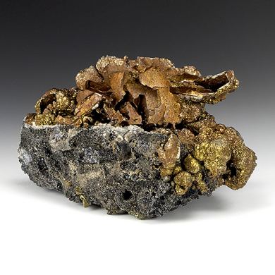 Pyrite after Anhydrite
