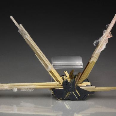 RUTILE, HEMATITE