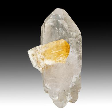 Topaz with Quartz