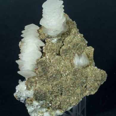 Calcite with Siderite and Pyrite