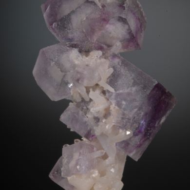 Fluorite with Quartz and Dolomite