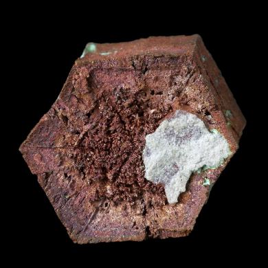 Copper pseudo. Aragonite 