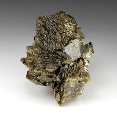 Siderite with Pyrite