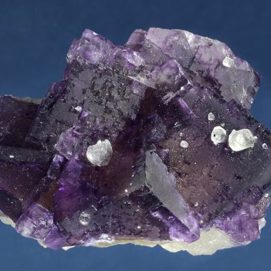 Fluorite with Calcite