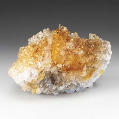 Opal var. Hyalite with Chalcedony