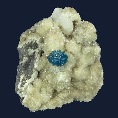 Cavansite with Stilbite