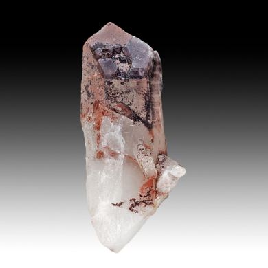 Quartz with Hematite