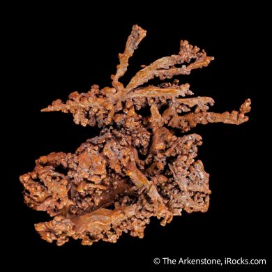 Copper (spinel twinned) on Copper
