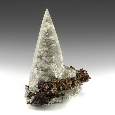 Calcite with Chalcopyrite