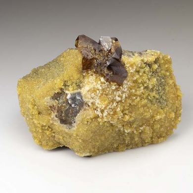 Barite with Calcite