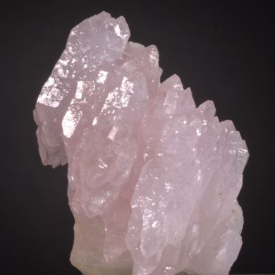 Rose Quartz - large doubly terminated crystals