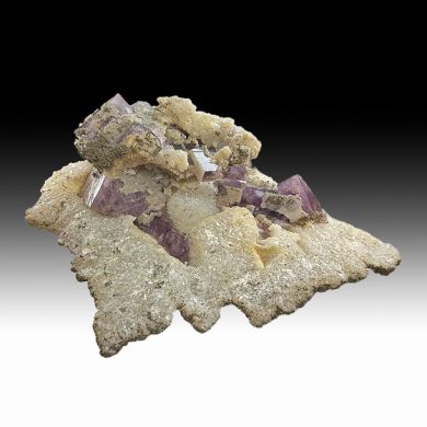 Fluorite with Quartz