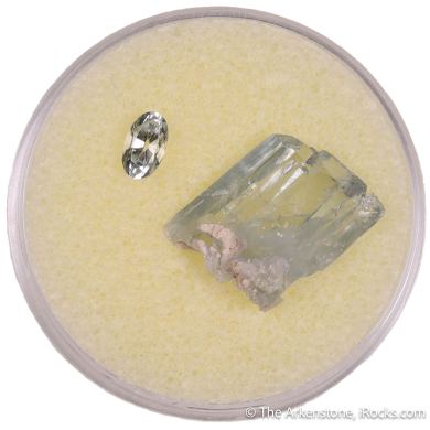 Baryte (Rough & Cut set)