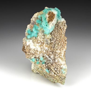 Aurichalcite with Hemimorphite