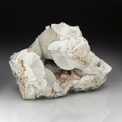 Pectolite with Gmelinite