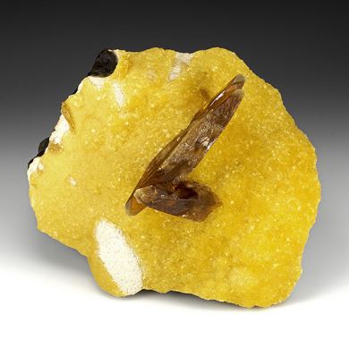 Barite with Calcite